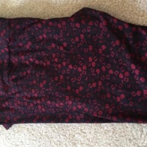 Red Apple Lularoe TC Leggings